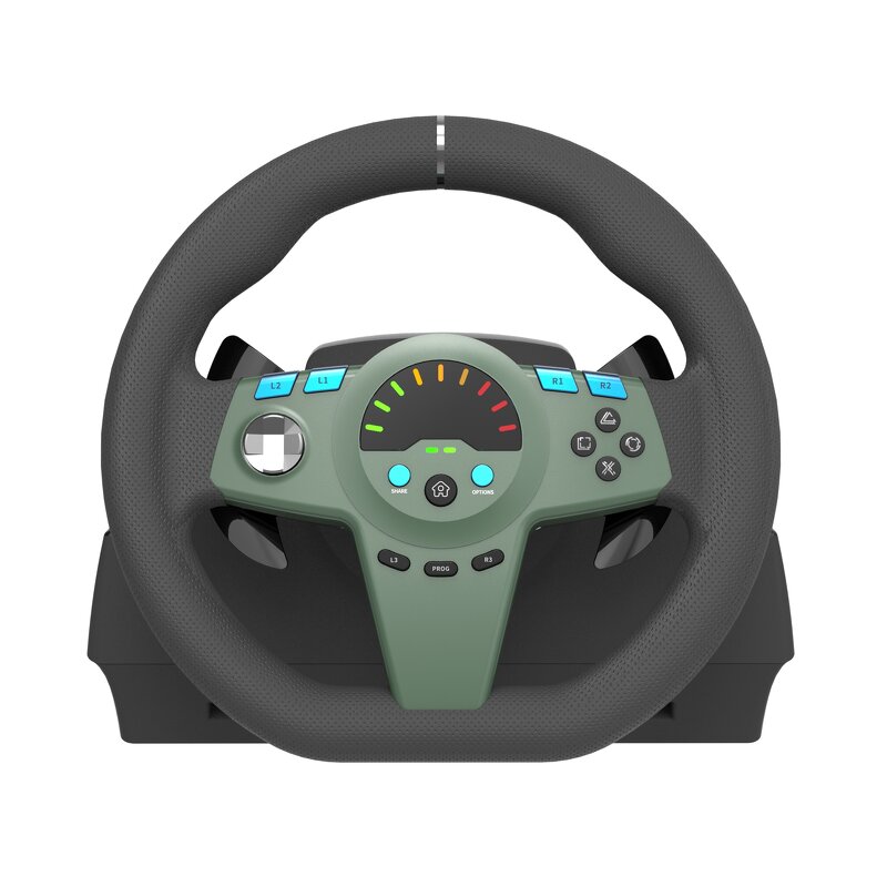Racing Steering Wheel Manufacturer - OEM 2025 New PC Game Driving Simulator for Xbox PS4