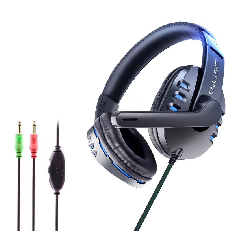 Gaming Headset Manufacturer - OEM with Mic Dual 3.5mm Jack OV-X6 for PC