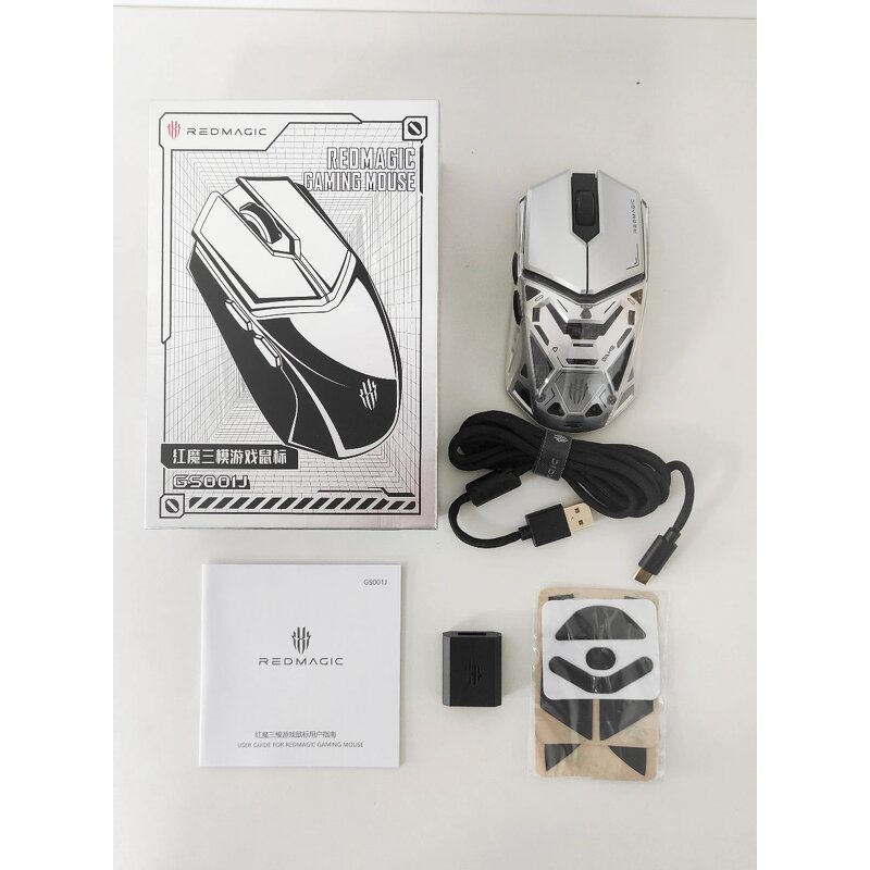 Gaming Mouse Manufacturer - OEM 26000DPI Transparent Wireless Tri Mode Lightweight GS001J