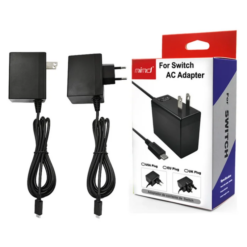 Switch AC Adapter Manufacturer - OEM 2.6A USB Travel Power Supply EU US Plug