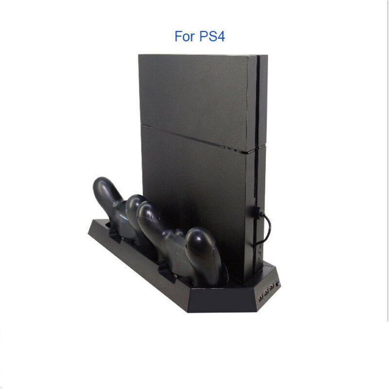 PS4 Charging Stand Manufacturer - OEM Vertical Stand Cooler Fan Charging Station TP4-023B