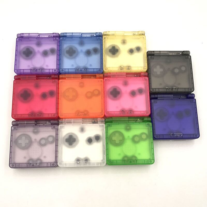 Gameboy Advance SP Shell Manufacturer - OEM Replacement Transparent Screen Case Clear Cover