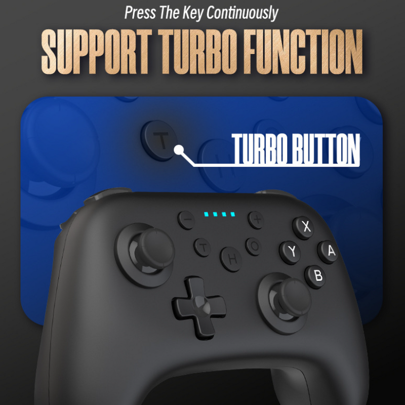 Wireless Controller Manufacturer - OEM with Six Axis Wake up NFC for Switch Lite OLED