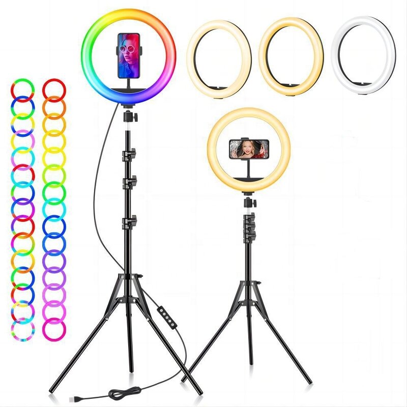 Ring Light Manufacturer - Portable Foldable RGB LED Ring Light OEM