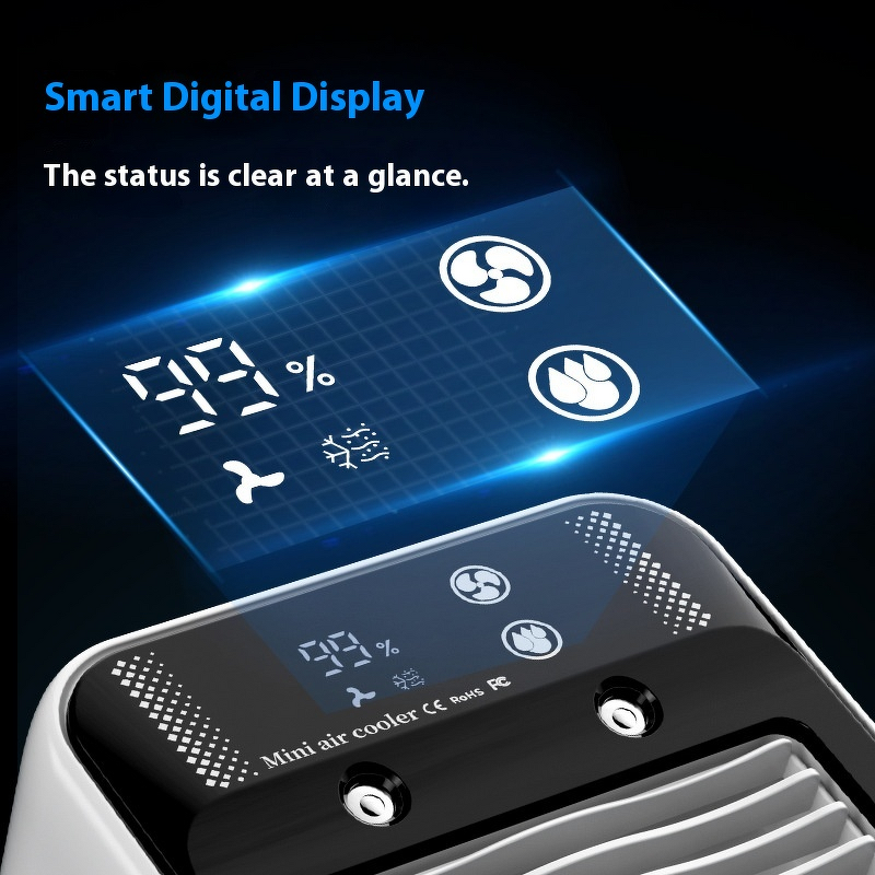 Air Cooler Manufacturer - USB Mini Desktop Electric Air Cooler OEM