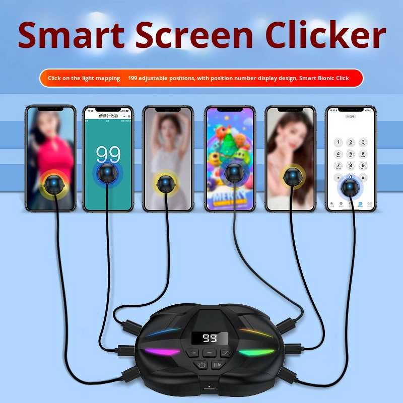 Auto Clicker Factory - Live Streaming Mobile Screen Auto Clicker Custom