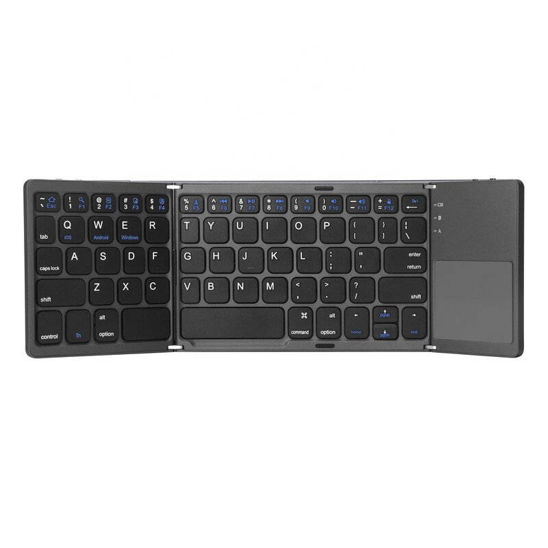 Wireless Keyboard Manufacturer - Ultra-Thin Foldable LED Backlit Keyboard OEM