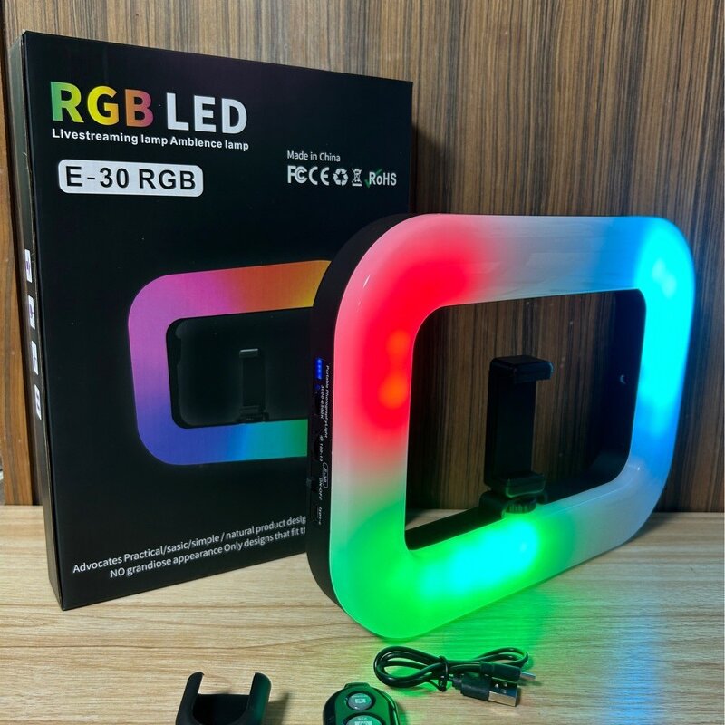 Ring Light Manufacturer - Portable RGB Outdoor Live Streaming Light OEM