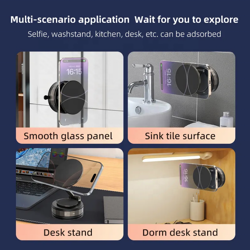 Magnetic Phone Holder Factory - Vacuum Suction Cup Car Phone Mount OEM