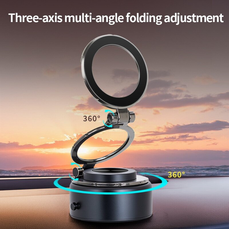 Car Phone Holder Factory - Wireless Charging Magnetic Dashboard Mount Custom