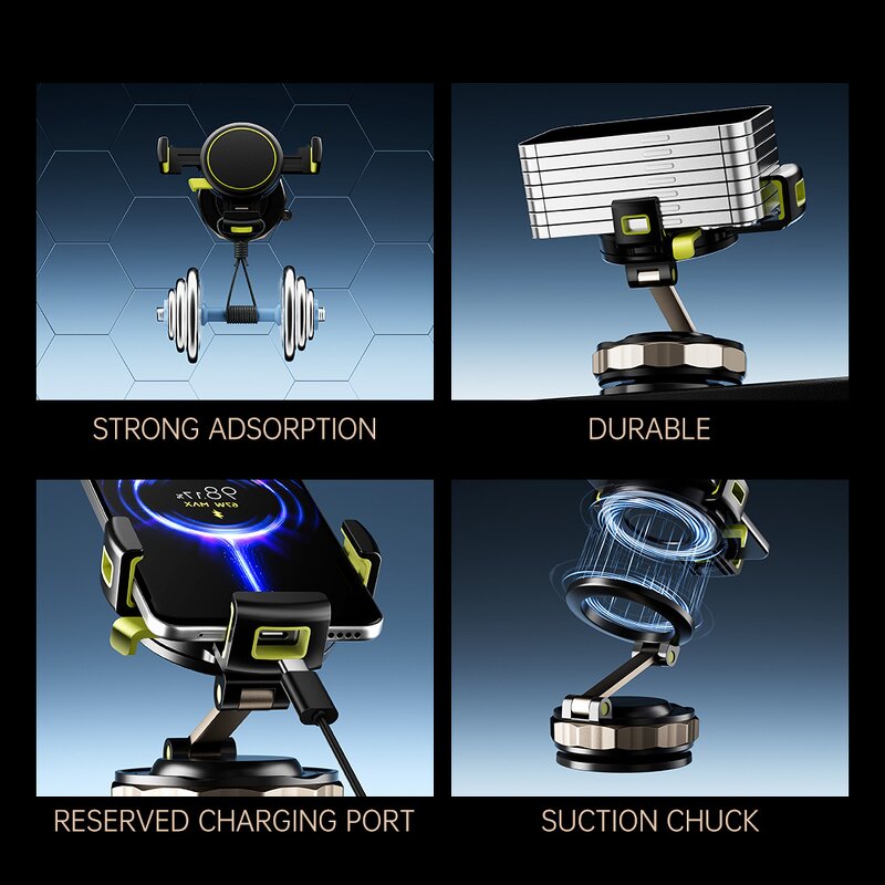 Magnetic Phone Holder Manufacturer - Vacuum Car Mount Navigation Holder OEM