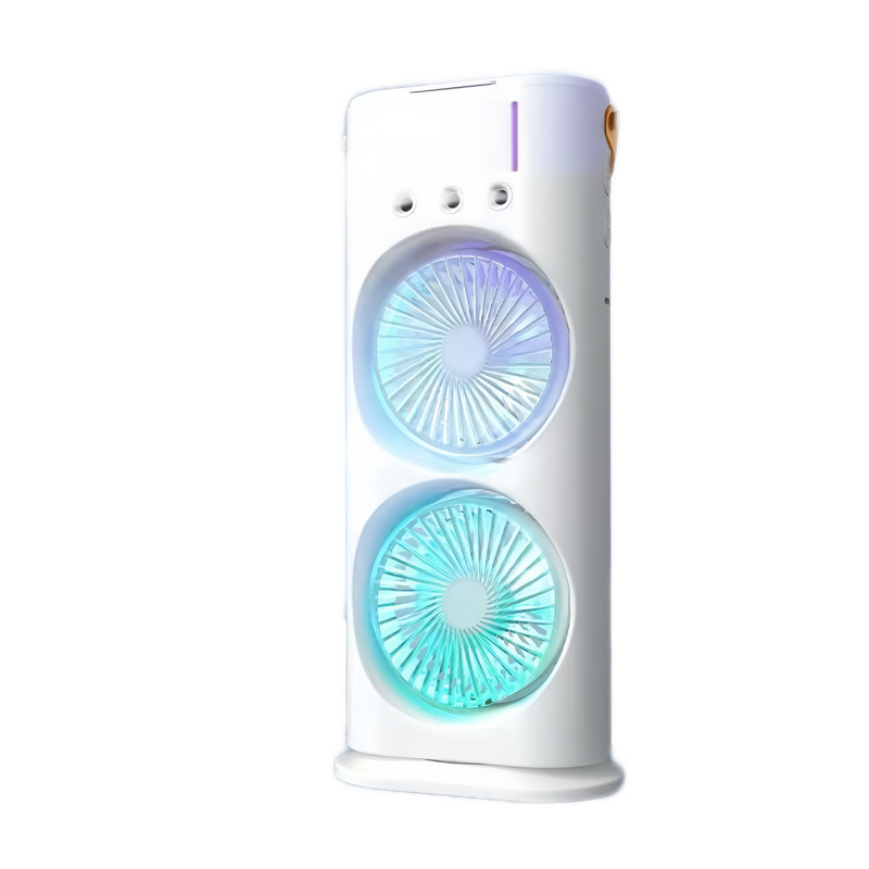 Desktop Fan Factory - USB Dual-Head Foldable Oscillating Fan Custom