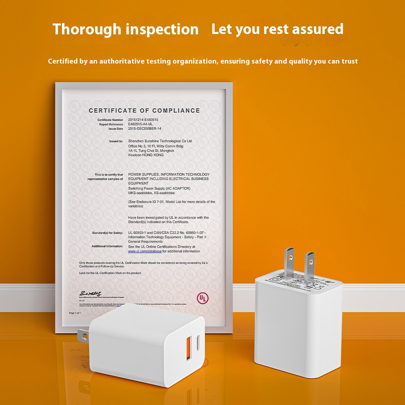 Wireless Charger Factory - 20W QC2.0 Fast Charger 2 USB Ports Custom