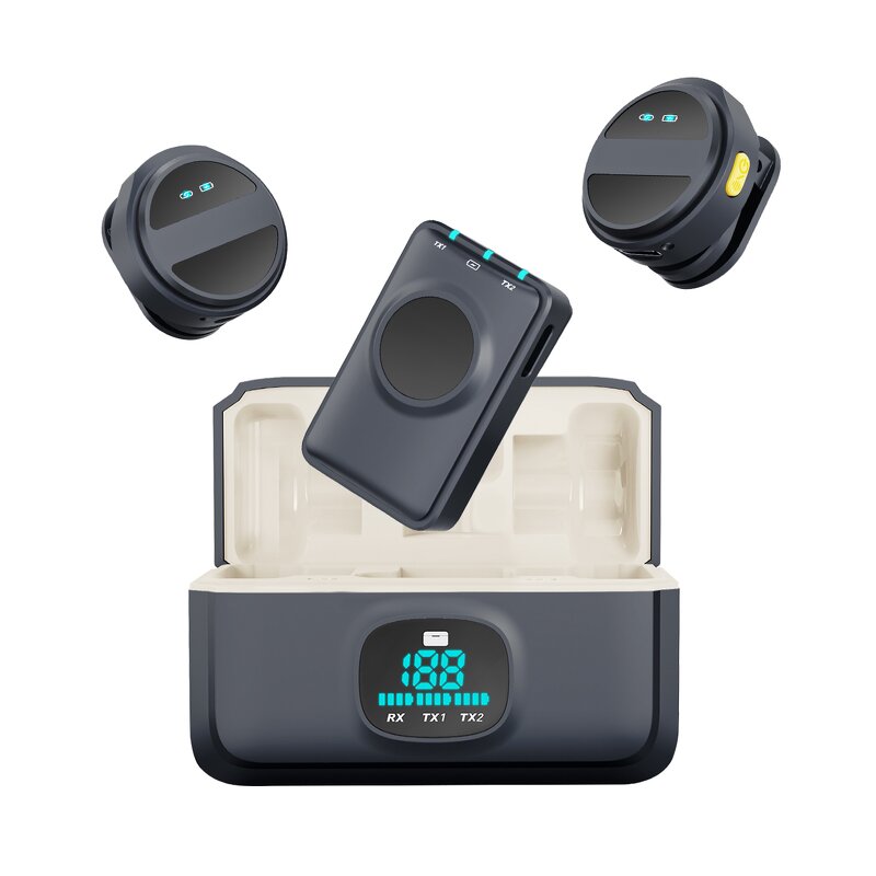 Wireless Microphone Manufacturer - Lapel Clip Lavalier for iPhone OEM