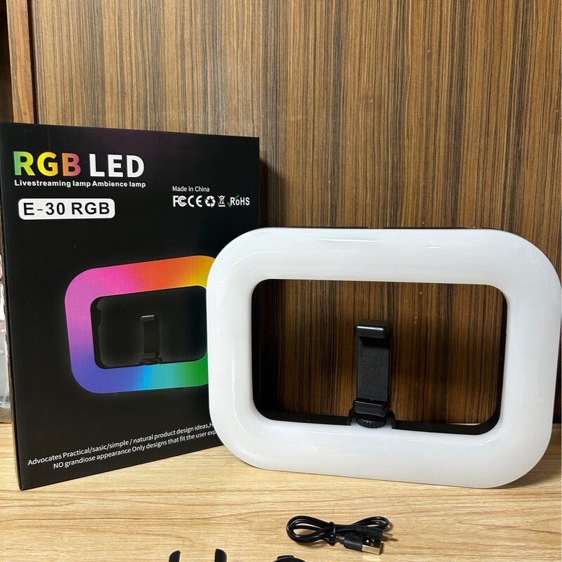 Ring Light Manufacturer - Portable RGB Outdoor Live Streaming Light OEM