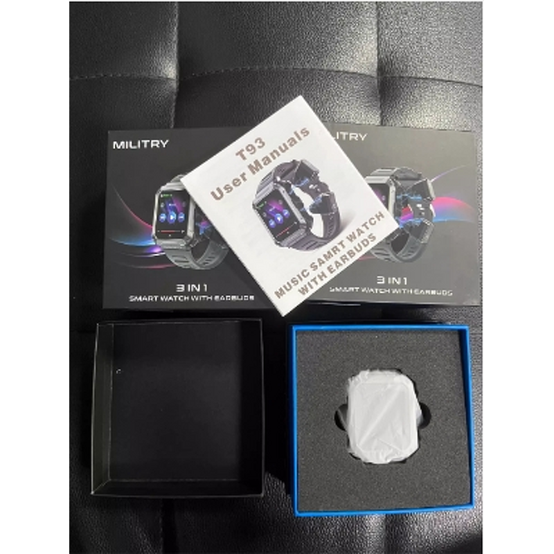 Smart Watch Factory - Outdoor Fitness Smartwatch with Earphones Custom