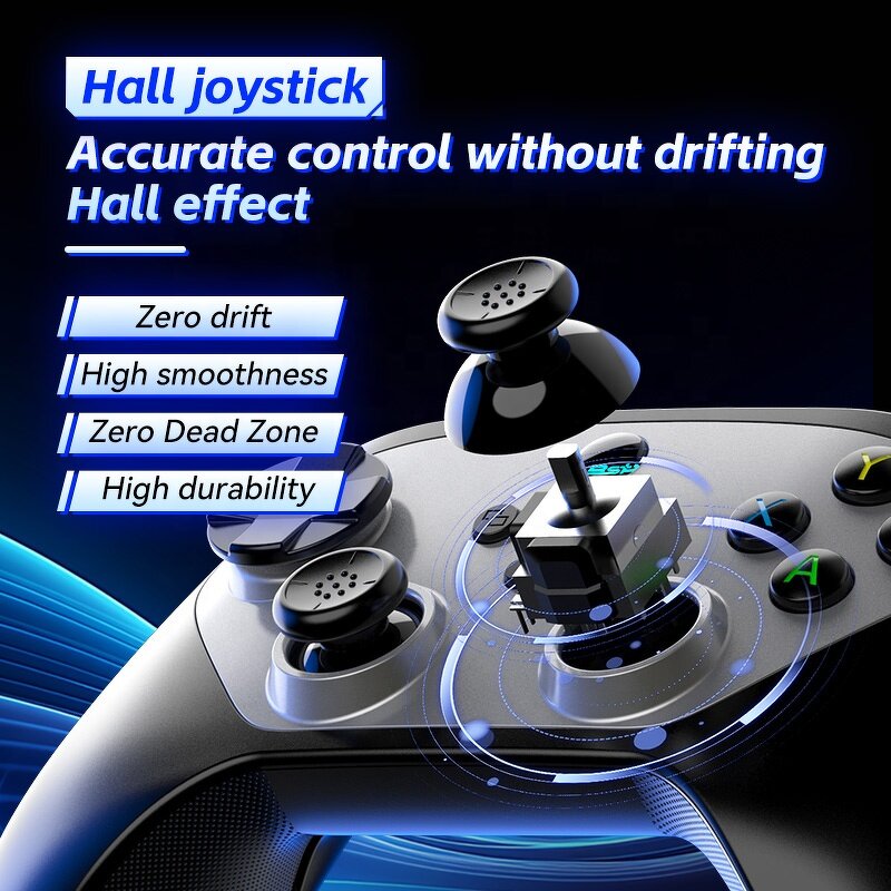 Wireless Game Controller Manufacturer - 2.4Ghz Dual Hall Gamepad OEM