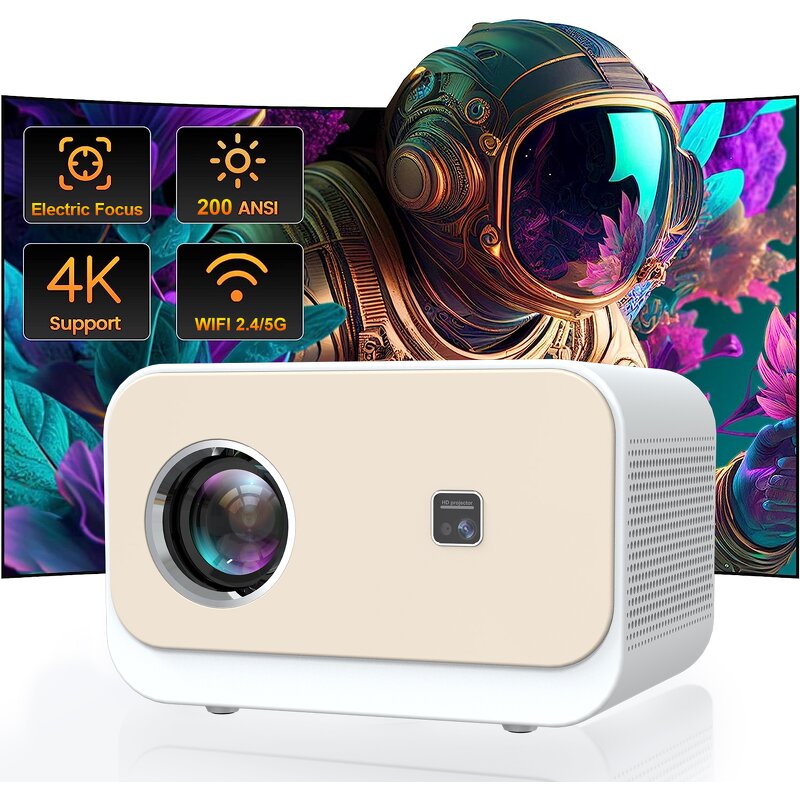4K Projector Factory - Portable Mini Home Cinema Projector Wholesale