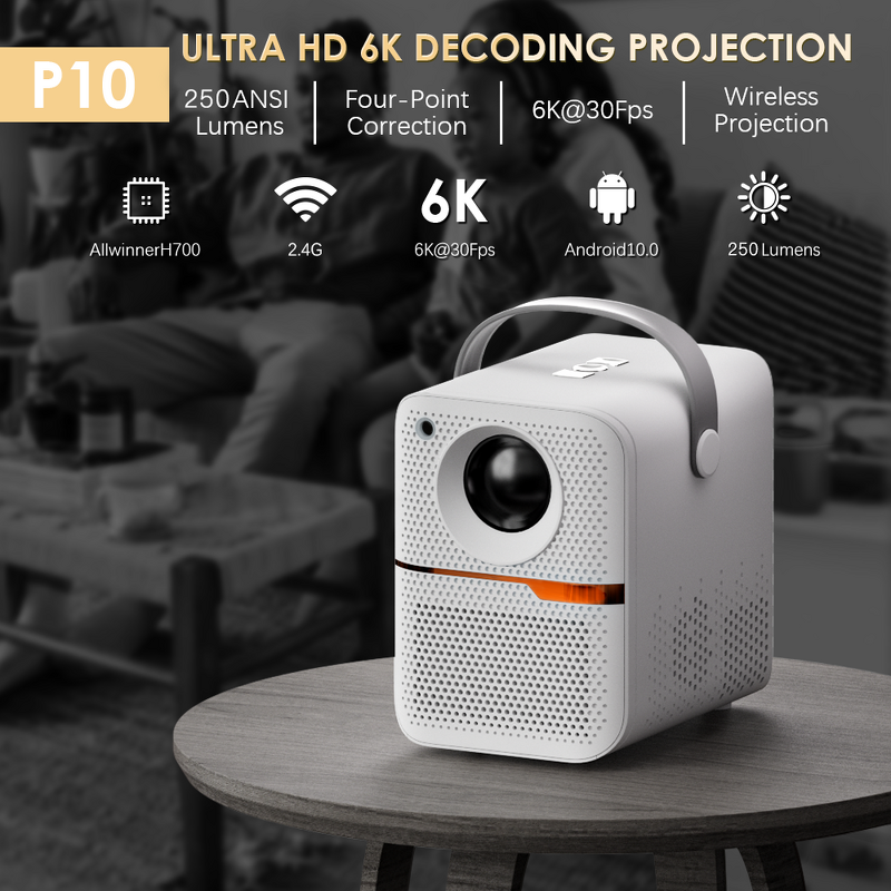 Short Throw Projector Manufacturer - Auto Focus 4K Voice Control Projector Custom