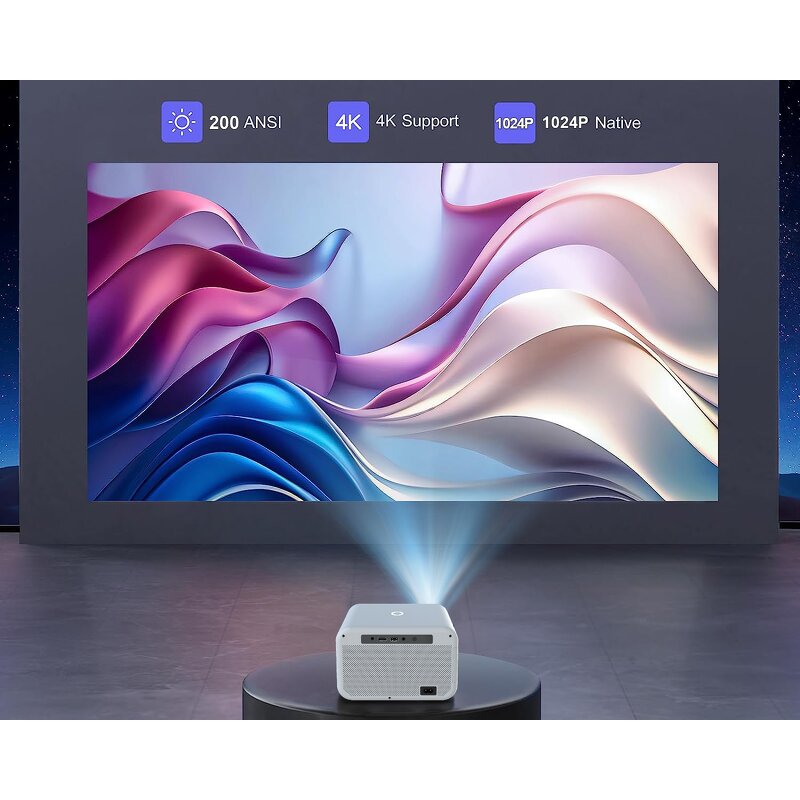 4K Projector Factory - Portable Mini Home Cinema Projector Wholesale