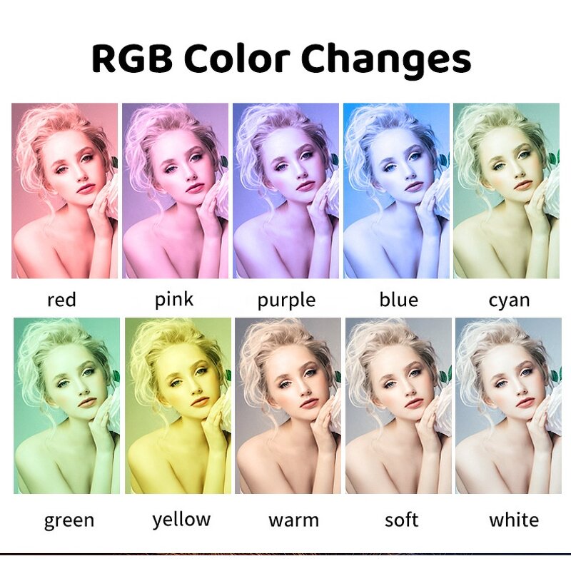 Ring Light Manufacturer - Portable Foldable RGB LED Ring Light OEM