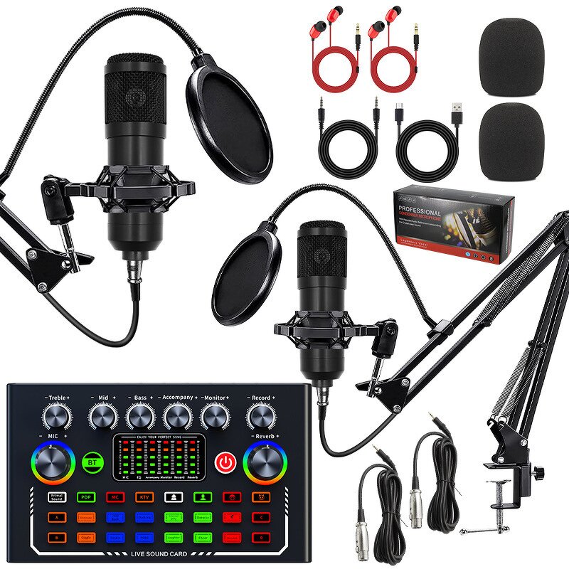 Microphone Kit Manufacturer - Livestream Studio Dual Microphone Kit OEM