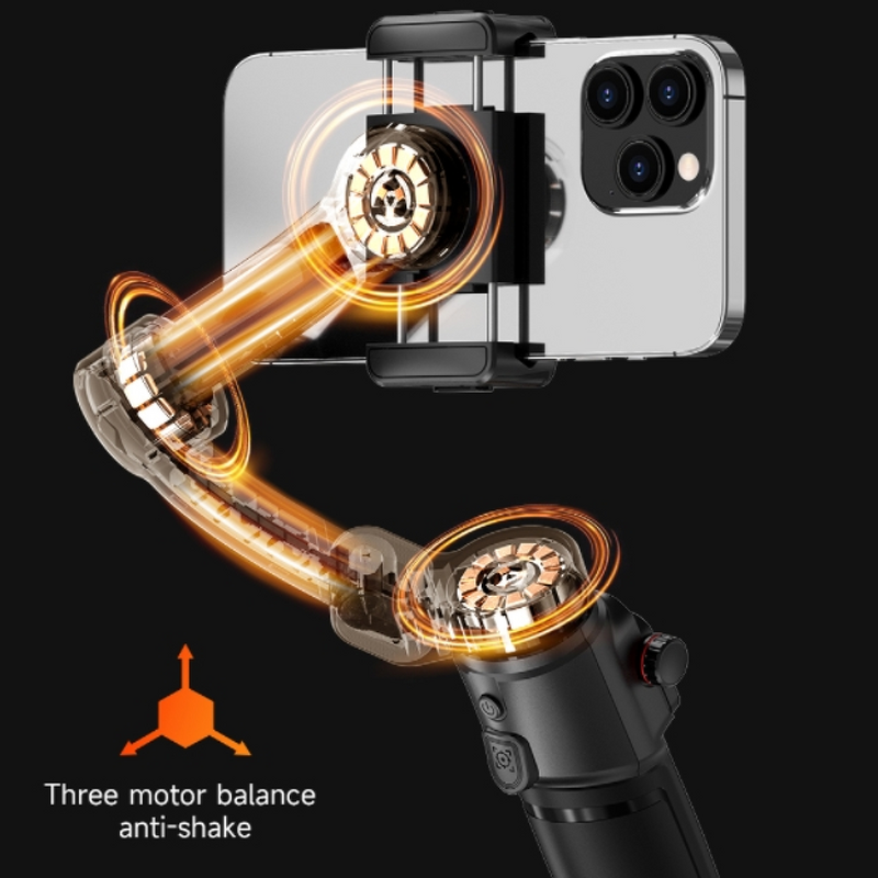 Phone Stabilizer Manufacturer - Three-Axis Pan-Tilt AI Anti-Shake Gimbal OEM