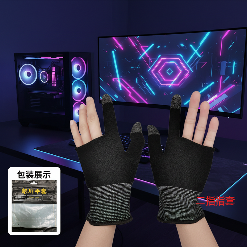 Gaming Gloves Factory - Anti-Sweat Finger Sleeve Breathable Gloves Custom