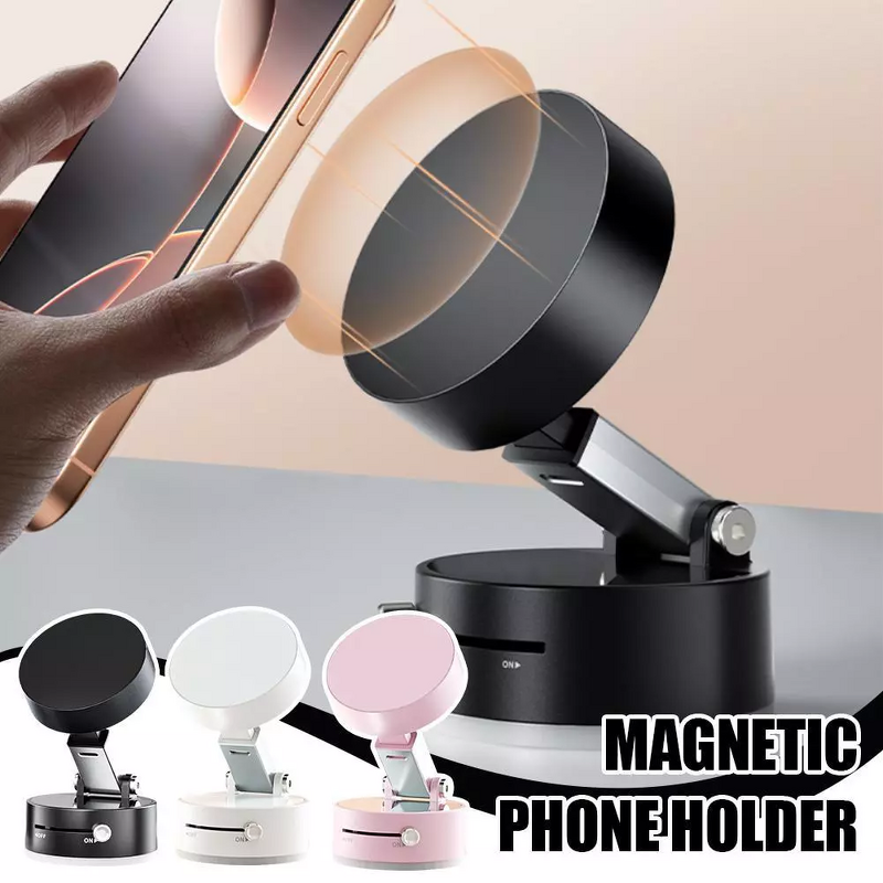 Magnetic Phone Holder Factory - Vacuum Suction Cup Car Mount Stand Custom