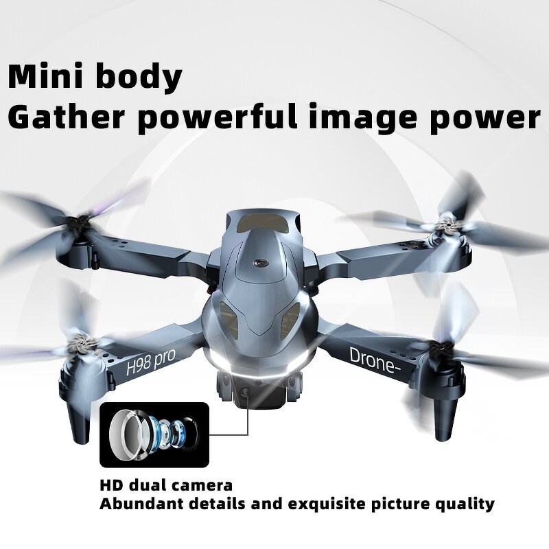 Remote Control Drone Factory - Mini Light Show GPS Dual Camera Custom