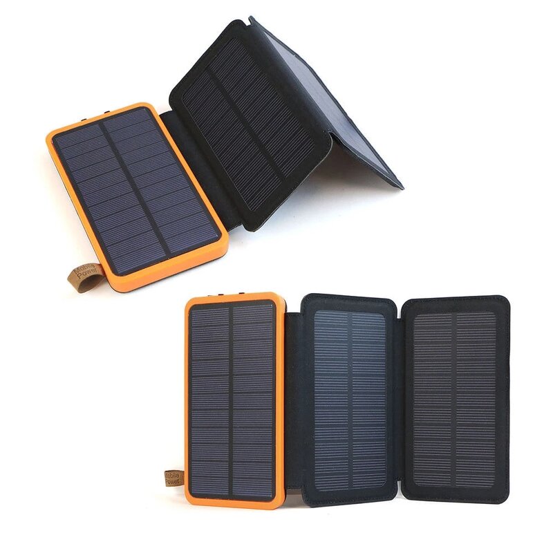 Solar Charger Manufacturer - Slim Lightweight 16000mAh Solar Power Bank OEM