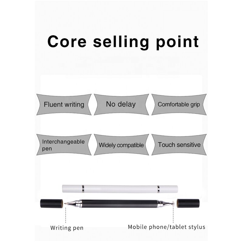 Stylus Pen Manufacturer - Aluminum Alloy Magnetic Passive Stylus Pen OEM
