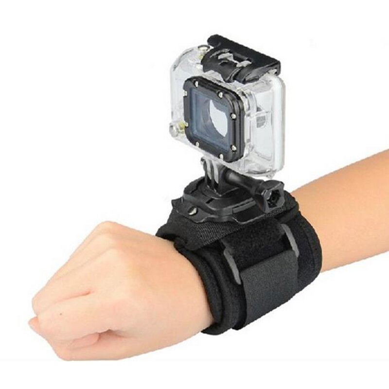 Camera Holder Manufacturer - Wrist Strap 360 Rotating GoPro Mount OEM