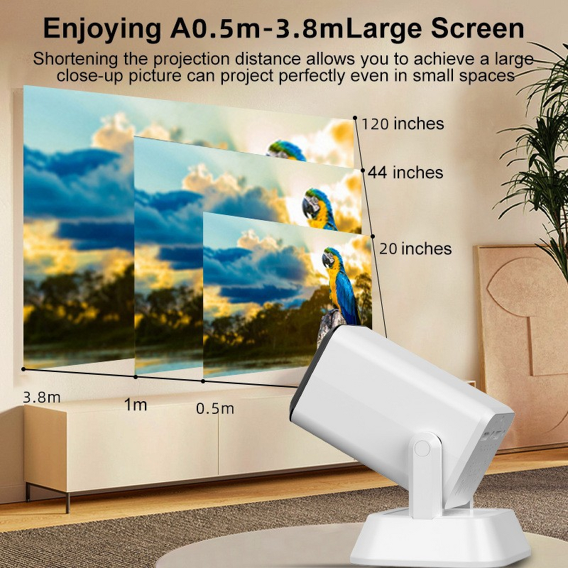 LED Projector Manufacturer - Portable Android Built-in Battery Projector OEM
