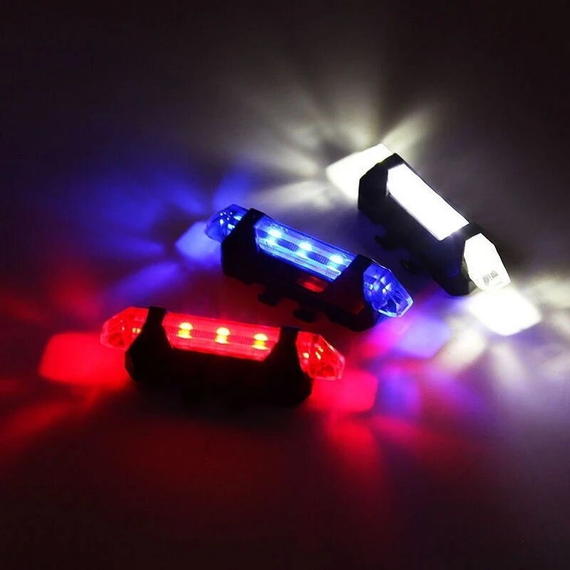 Bike Light Manufacturer - USB LED Safety Warning Front Rear Lights OEM