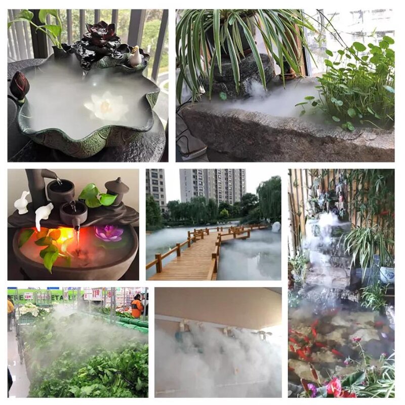 Mist Maker Manufacturer - OEM Ultrasonic 12 Head for Water Fountain Pond Rockery
