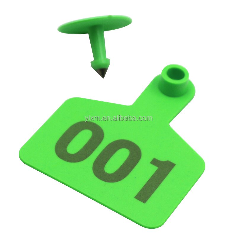 Cattle Ear Tag Manufacturer - OEM Various Colors Customized Tracking Card with Number