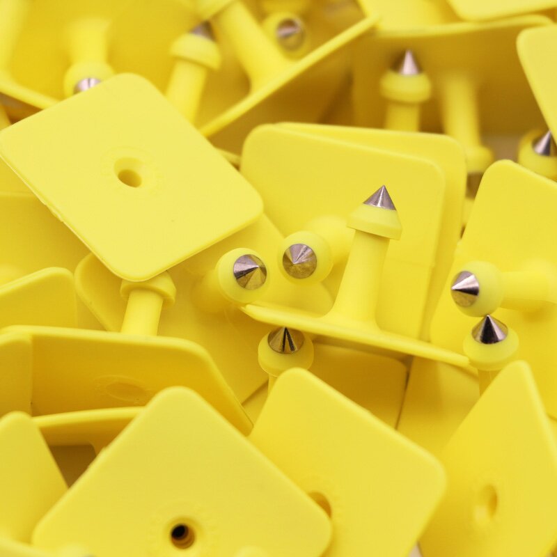 Pig Ear Tag Manufacturer - OEM Blank Number TPU Square Type Sow Tracking Plastic Tag