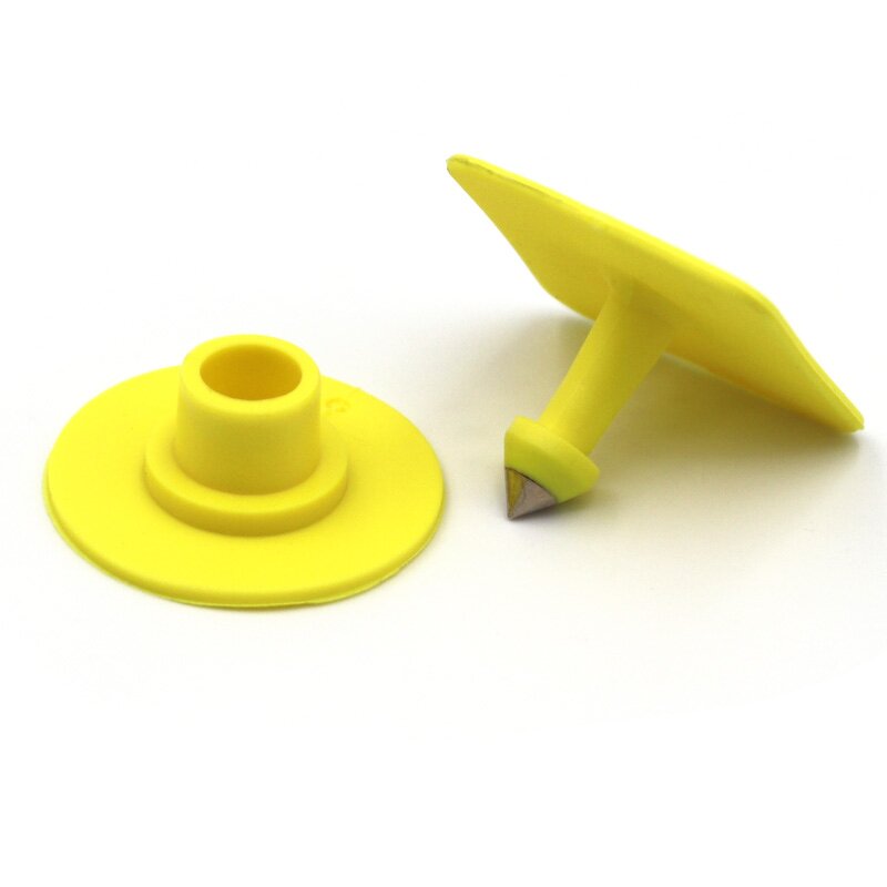 Pig Ear Tag Manufacturer - OEM Blank Number TPU Square Type Sow Tracking Plastic Tag