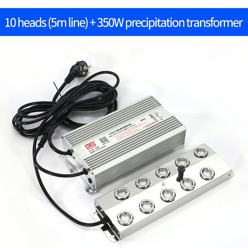 Ultrasonic Fogger Manufacturer - OEM Hot Selling 10 Head Rockery Fountain Aquarium