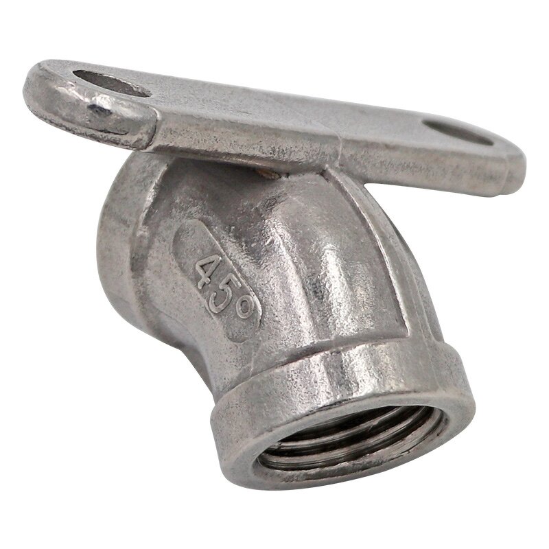 Pig Nipple Bracket Manufacturer - OEM 1/2 Inch 45 60 90 Degree Pipe Fitting Connector