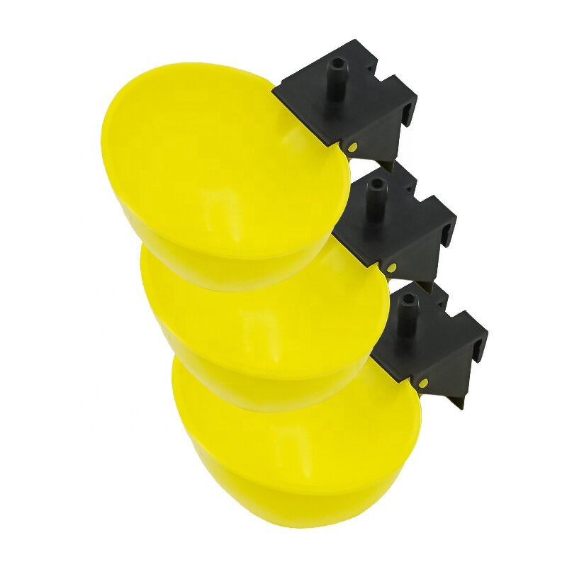 Bird Water Drinker Manufacturer - OEM Automatic Cage Yellow Hanging Cup for Pigeon