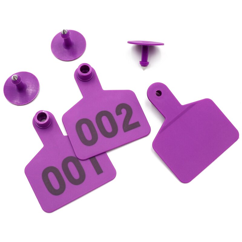 Cattle Ear Tag Manufacturer - OEM Various Colors Customized Tracking Card with Number