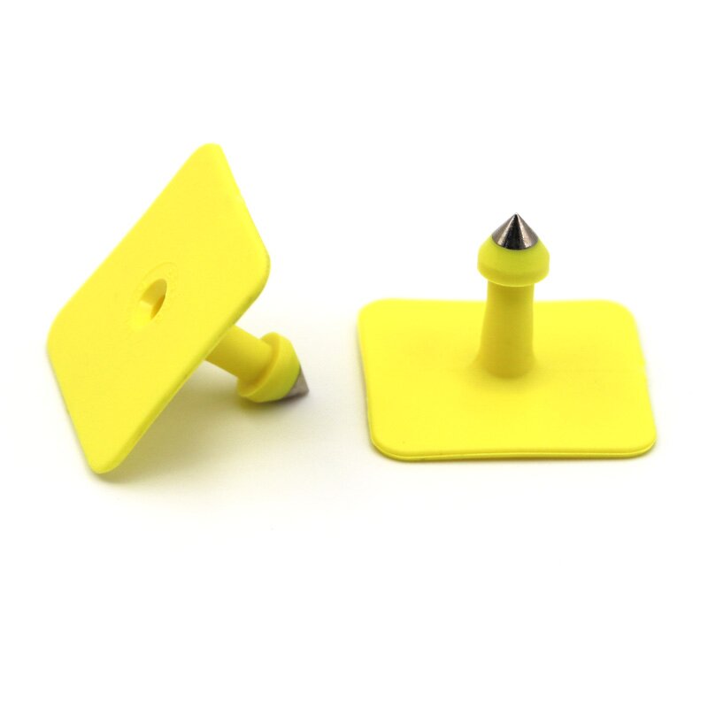 Pig Ear Tag Manufacturer - OEM Blank Number TPU Square Type Sow Tracking Plastic Tag