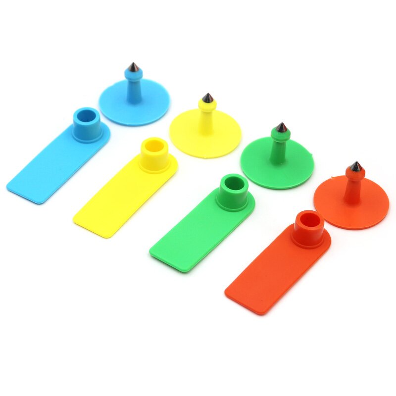 Animal Ear Tag Manufacturer - OEM Blank Number Copper Head TPU Sheep Goat Tracking