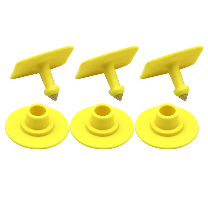 Pig Ear Tag Manufacturer - OEM Blank Number TPU Square Type Sow Tracking Plastic Tag