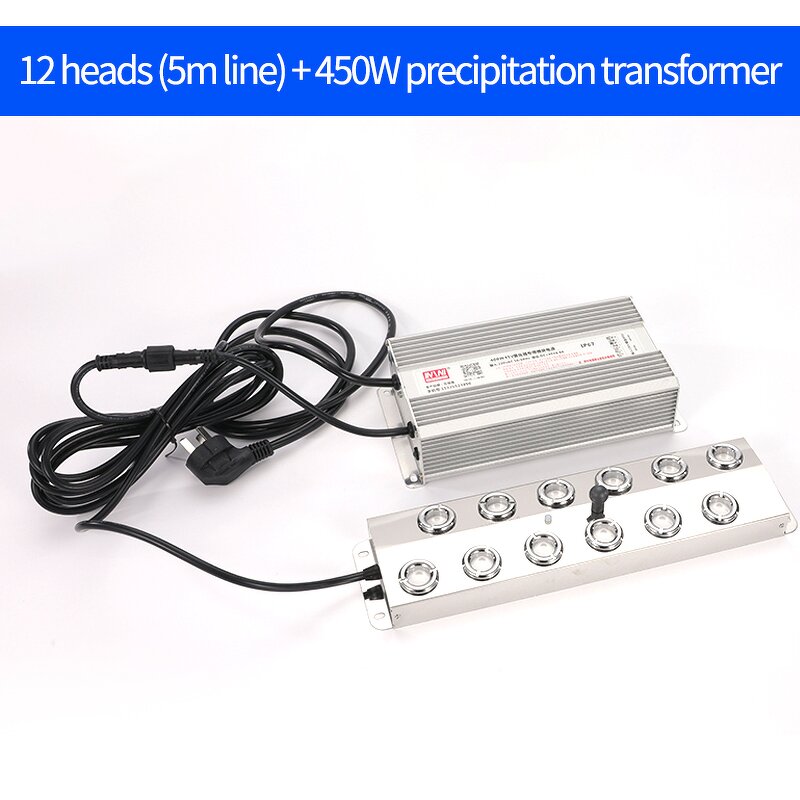Mist Maker Manufacturer - OEM 12 Head Factory Direct Ultrasonic Water Fountain Fogger