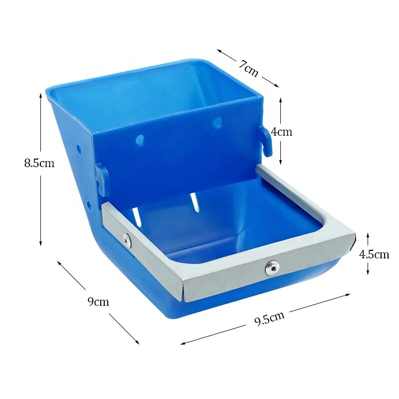 Rabbit Feeder Box Manufacturer - OEM Rabbit Farm Tool 10cm Plastic Hopper Trough