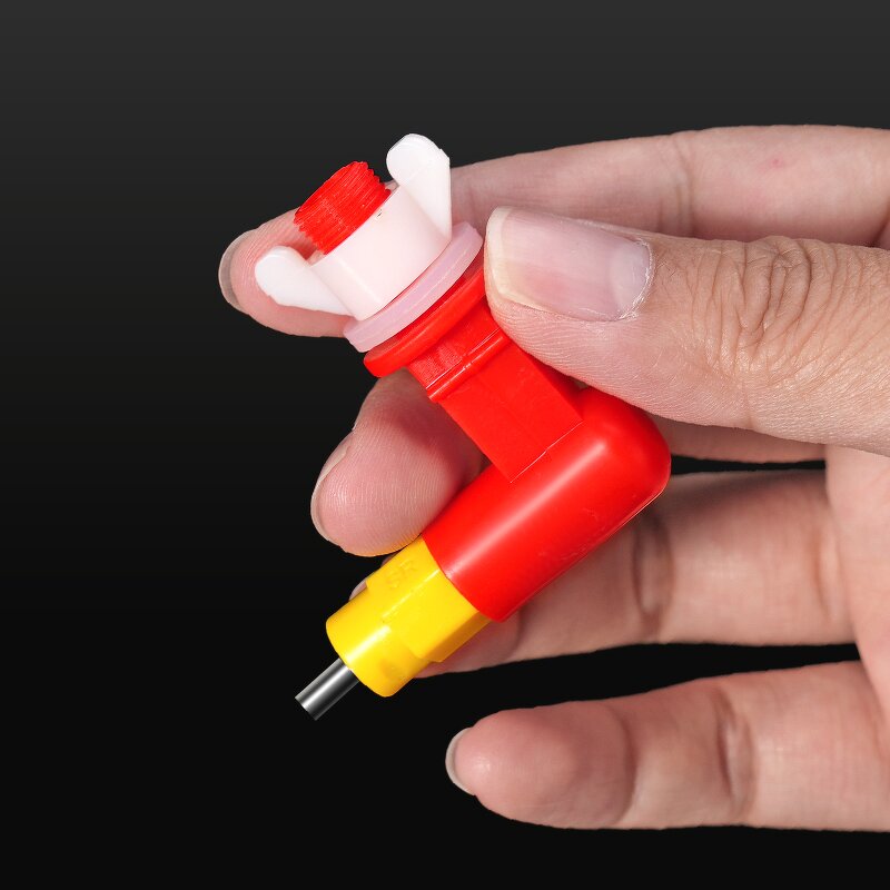 Chicken Nipple Drinker Manufacturer - OEM Leak Proof Short Elbow Poultry Farm Dispenser