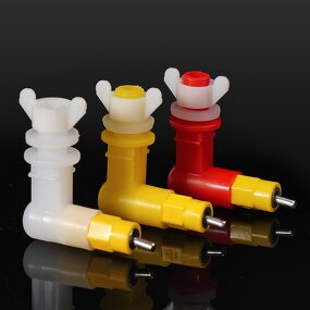Chicken Nipple Drinker Manufacturer - OEM Leak Proof Short Elbow Poultry Farm Dispenser